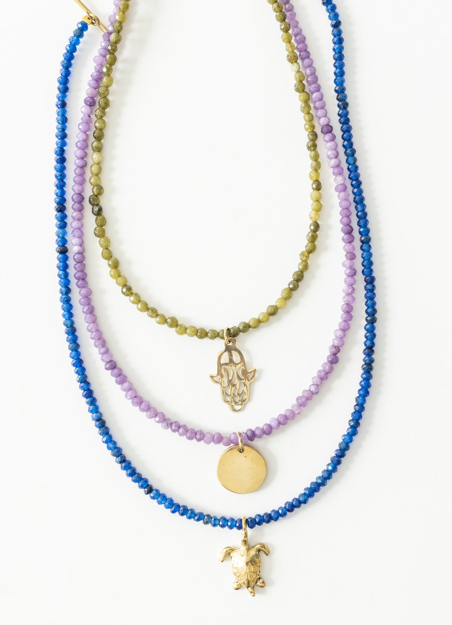 Custom Pwani Necklace:: Semi- Precious Beads