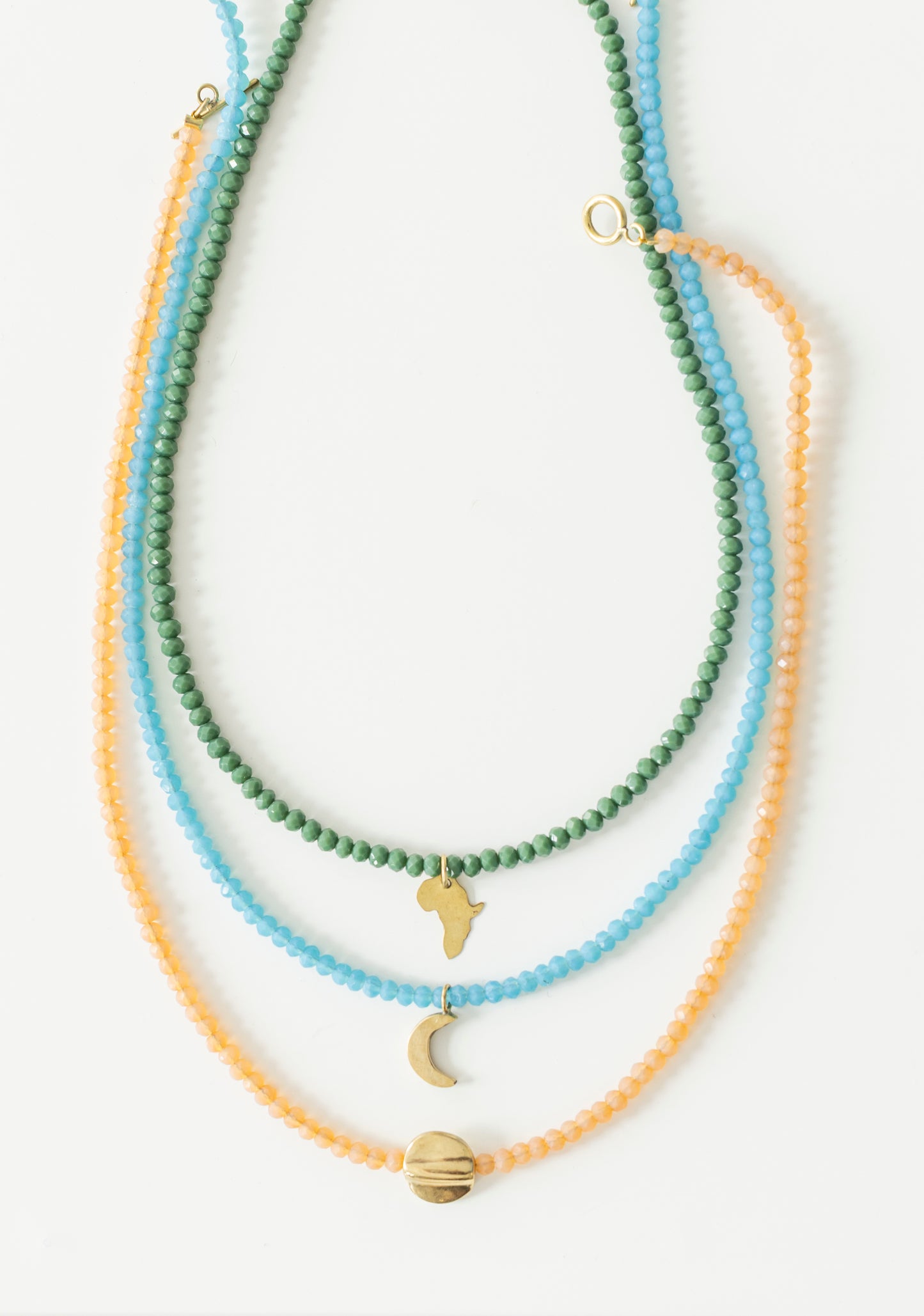 Custom Pwani Necklace:: Glass Beads