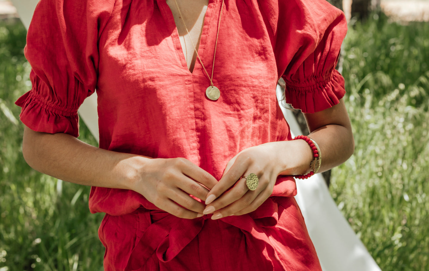 Baby Full Moon Ring