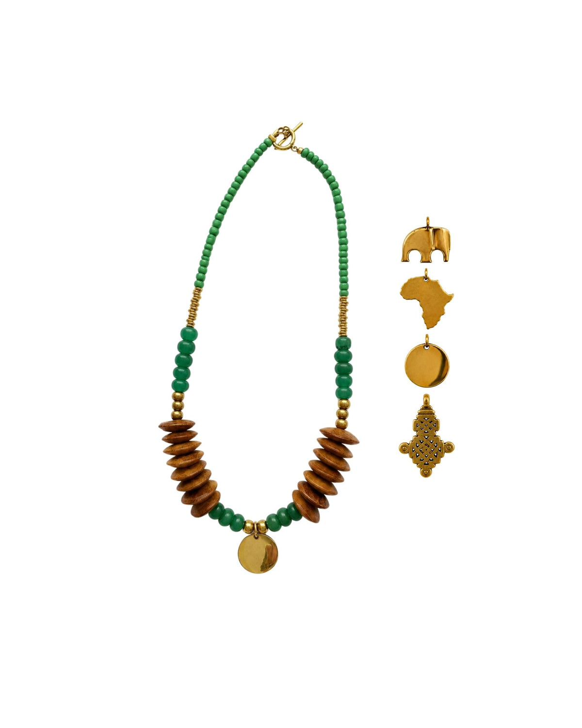 Origin Necklace - Safari Green