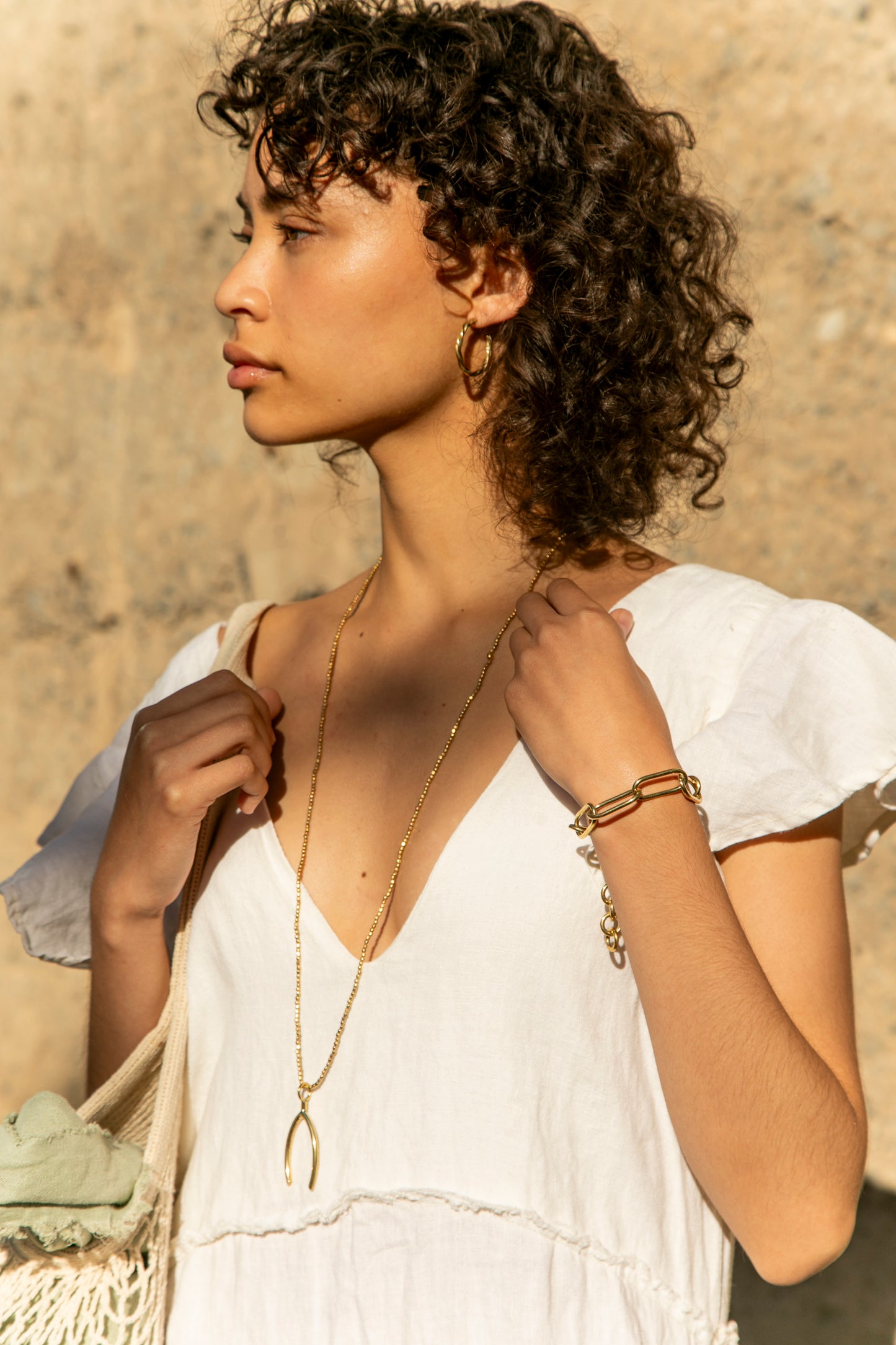 Lalibela Wishbone Necklace