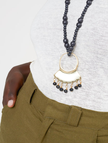 Masaai Necklace Ebony