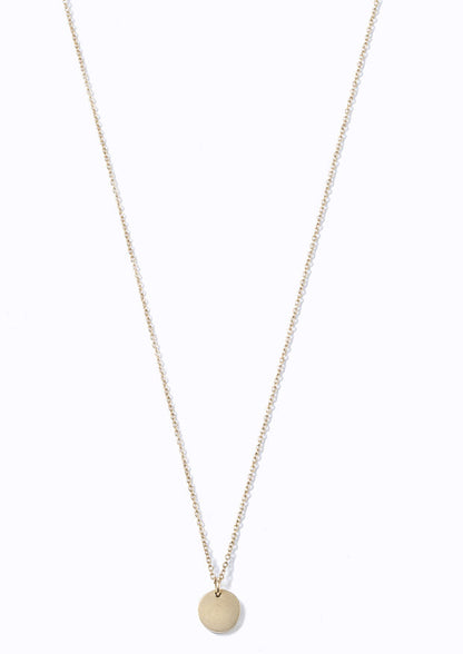 Baby Disc Necklace:: Assorted Chains