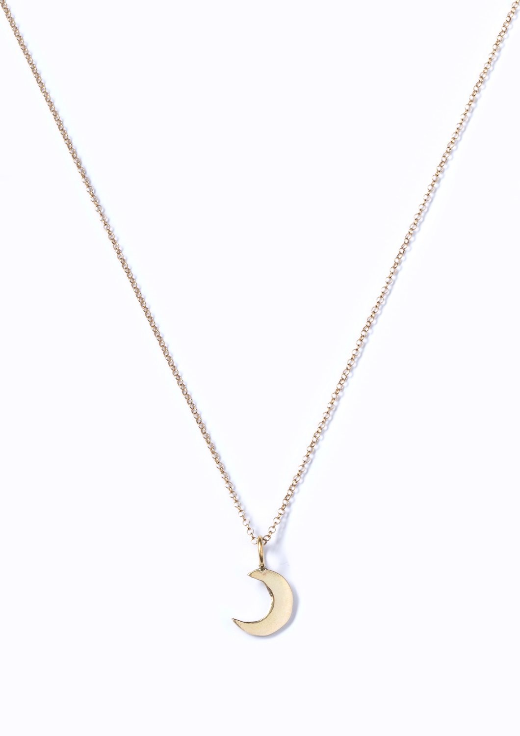 Baby Moon Necklace:: Assorted Chains