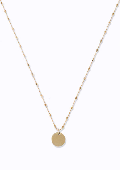 Baby Disc Necklace:: Assorted Chains