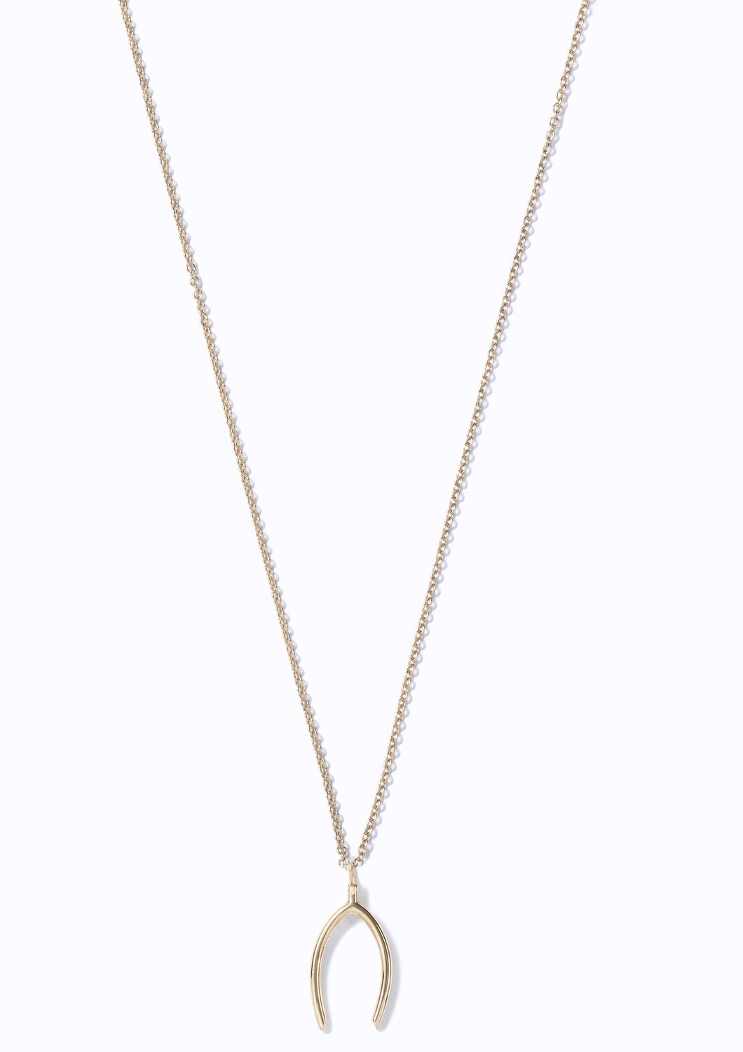 Wishbone Necklace:: Assorted Chains