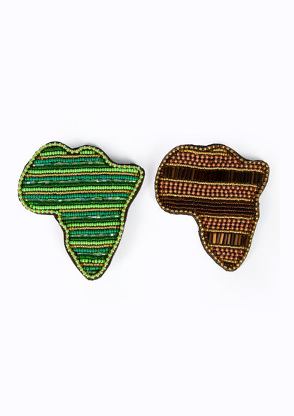 Leather Beaded Fridge Magnet