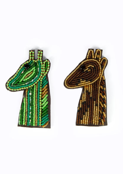 Leather Beaded Fridge Magnet