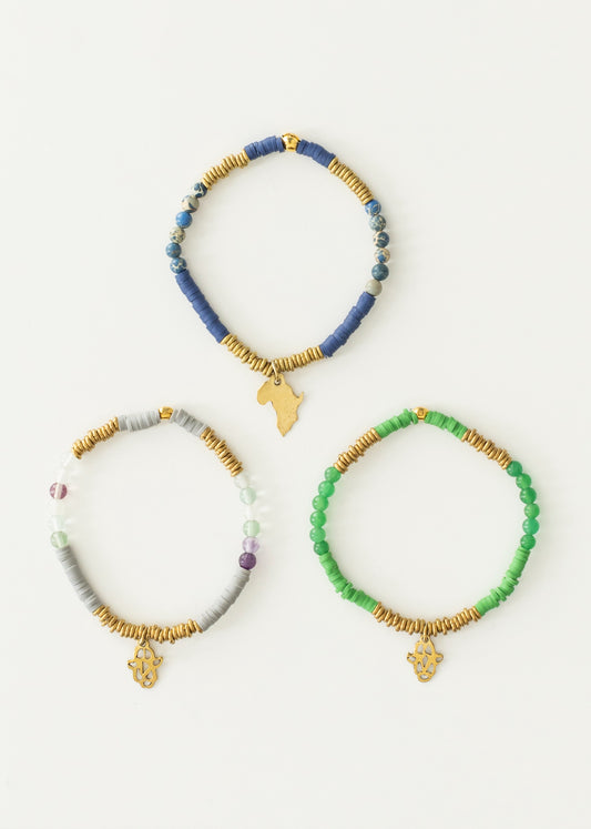 Custom Elastic Masi bracelets