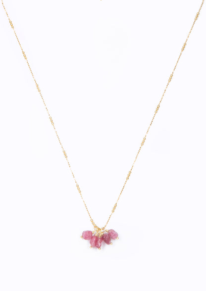 Island Necklace Pink Tourmaline