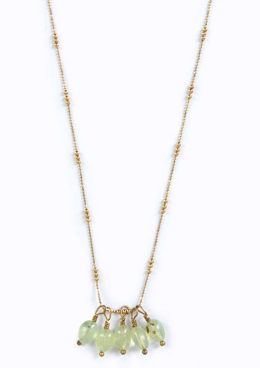 Island Necklace Prehnite