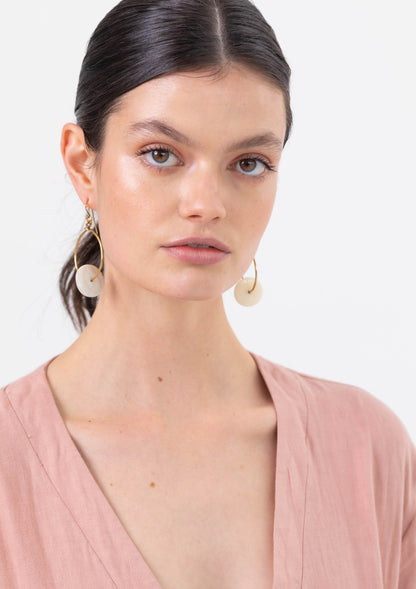 Jatanga Earrings With Bone