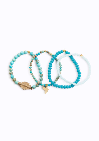 Juju Bracelets- Set of four