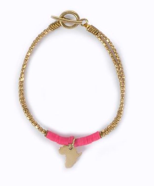 Kalk Bay Bracelet Africa charm :: Assorted hues