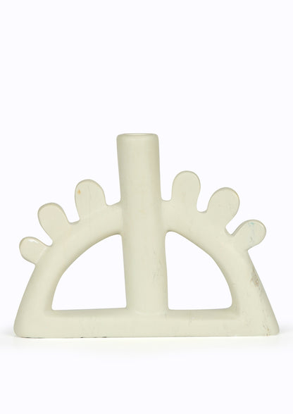 Soapstone Arch Candle Holder