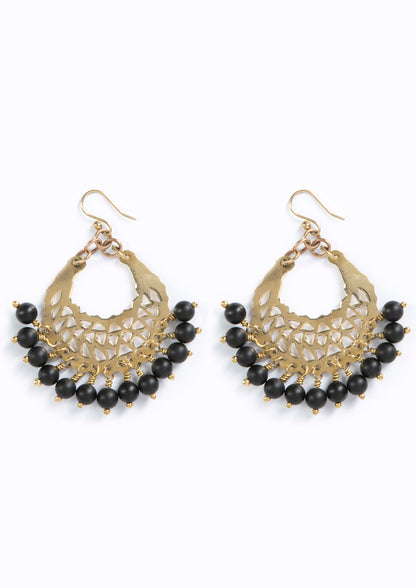 Marrakech Earrings :: Ebony hues