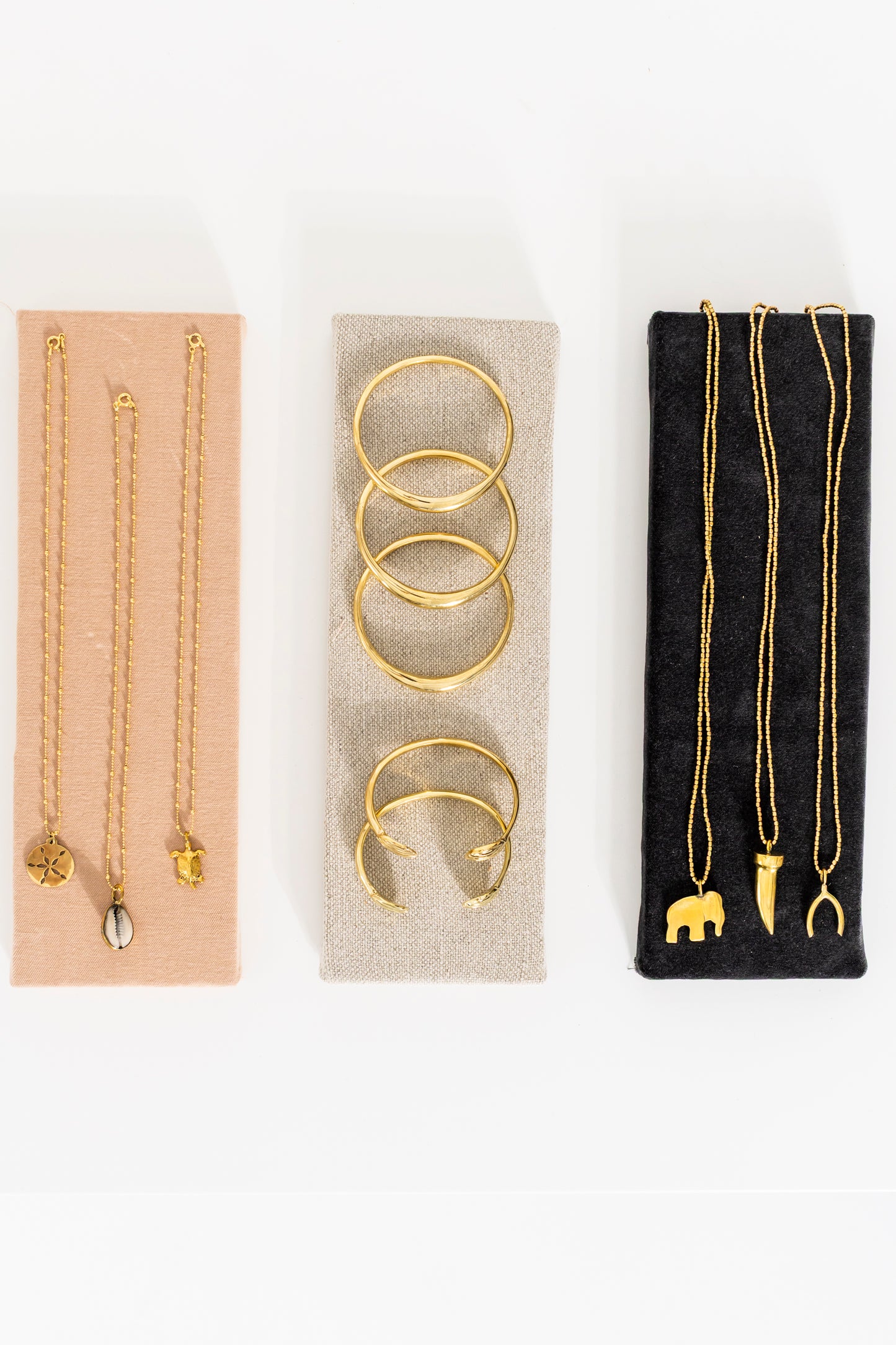 Fabric covered block - Wide rectangle