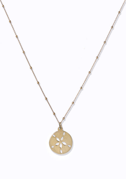 Baby Sand dollar Necklace:: Assorted Chains