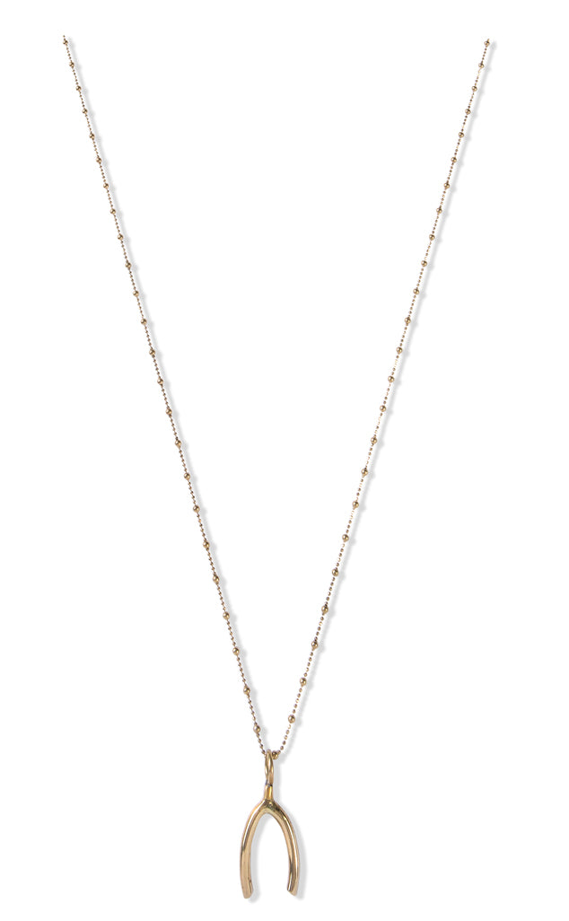 Wishbone Necklace:: Assorted Chains