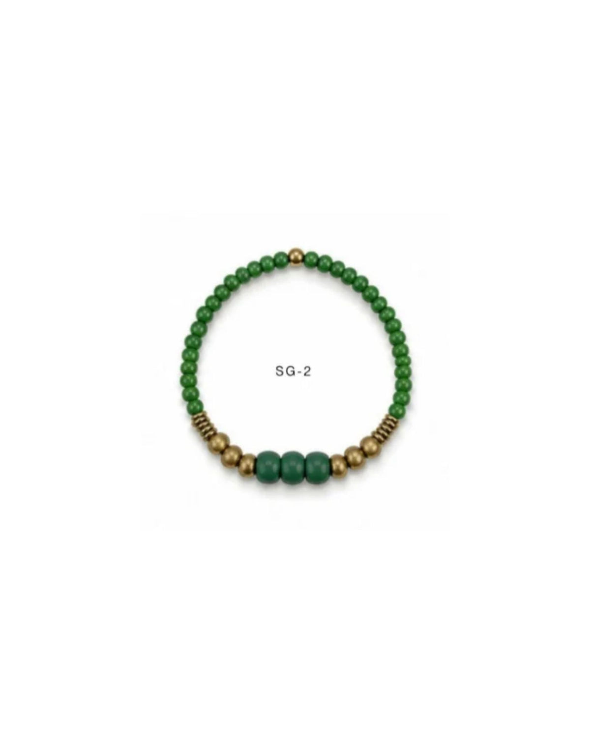 Trade Roots Juju Bracelet - Safari Green