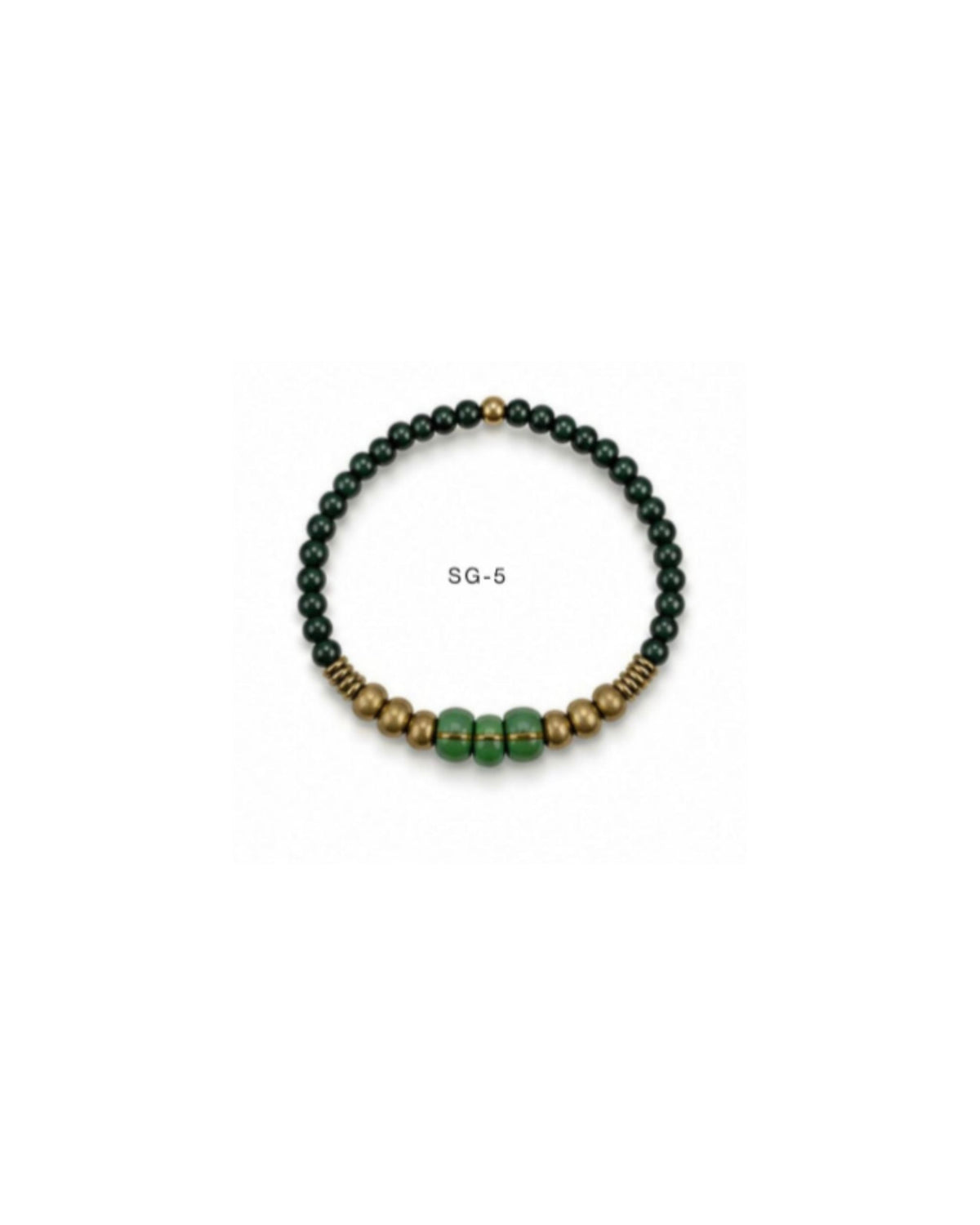 Trade Roots Juju Bracelet - Safari Green