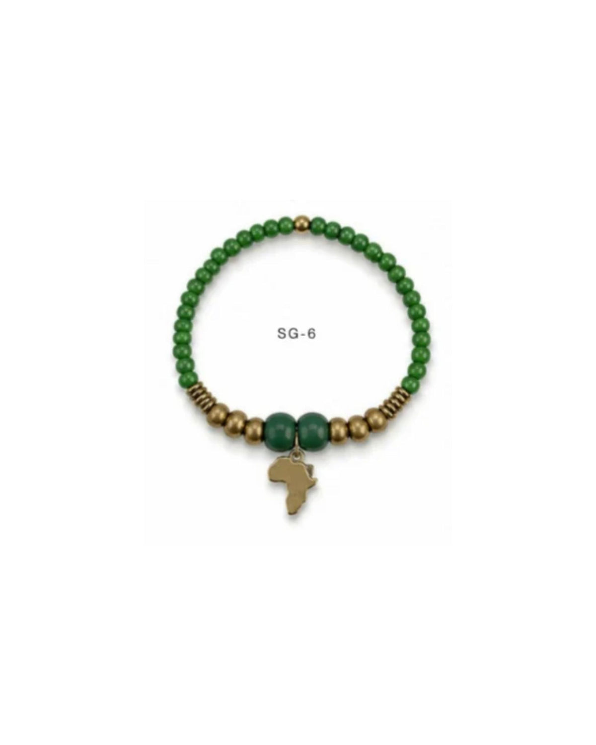 Trade Roots Juju Bracelet - Safari Green