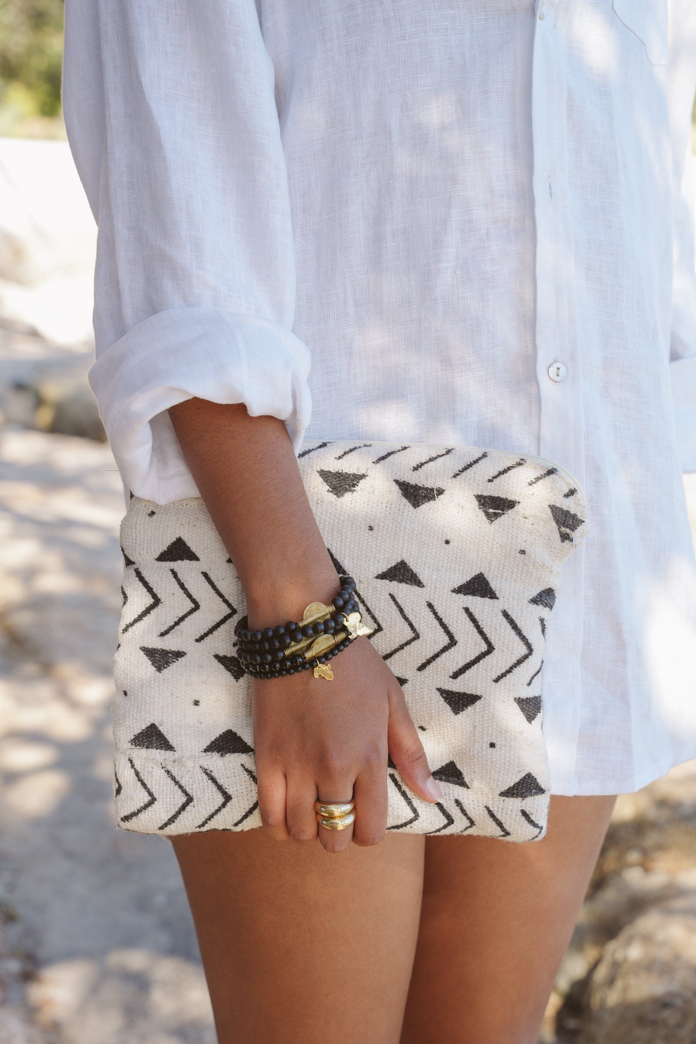 Juju Bracelets, Agate Stones, Ebony Hues