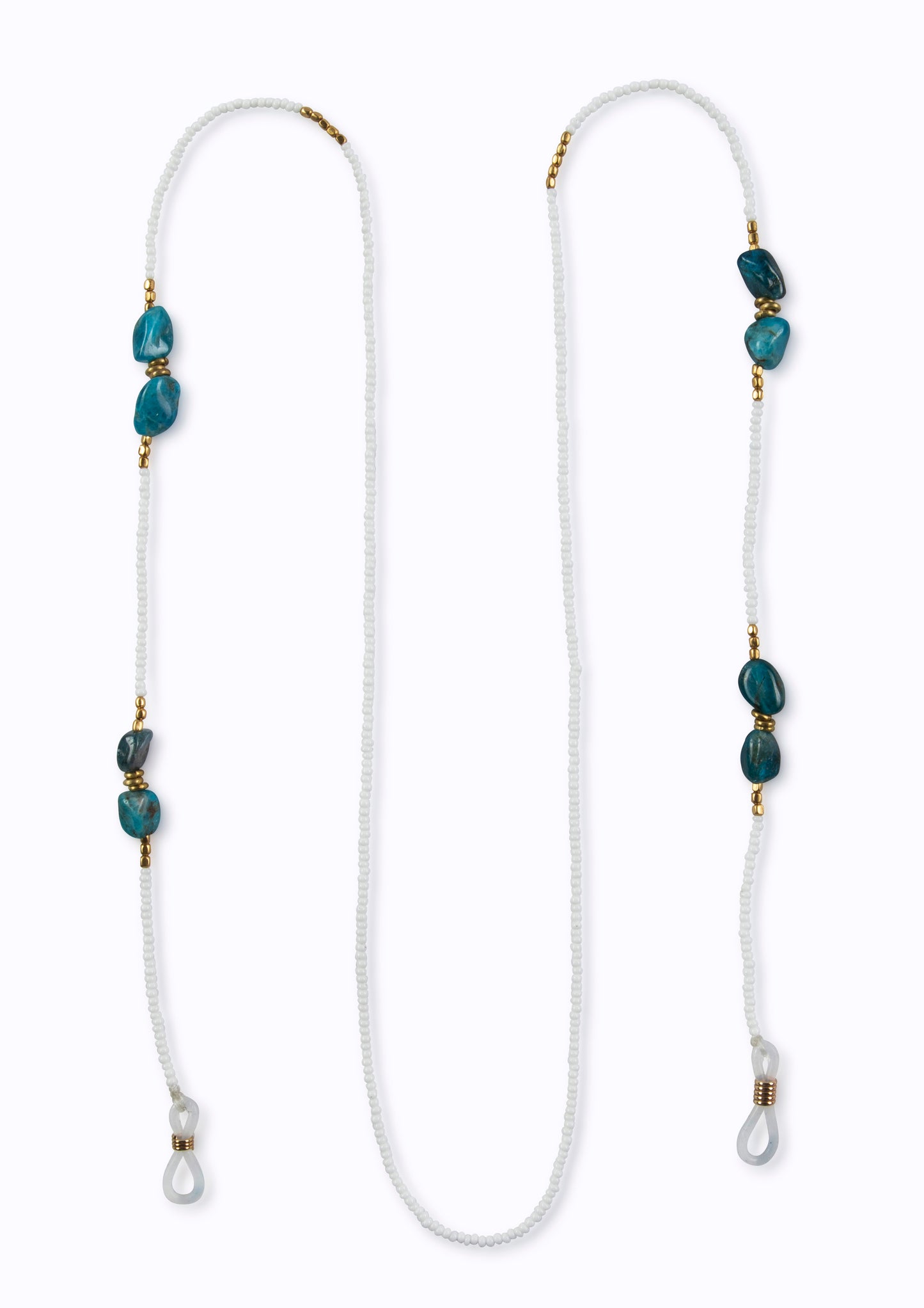 Island Sunglass Holder, Assorted Semi Precious Stones