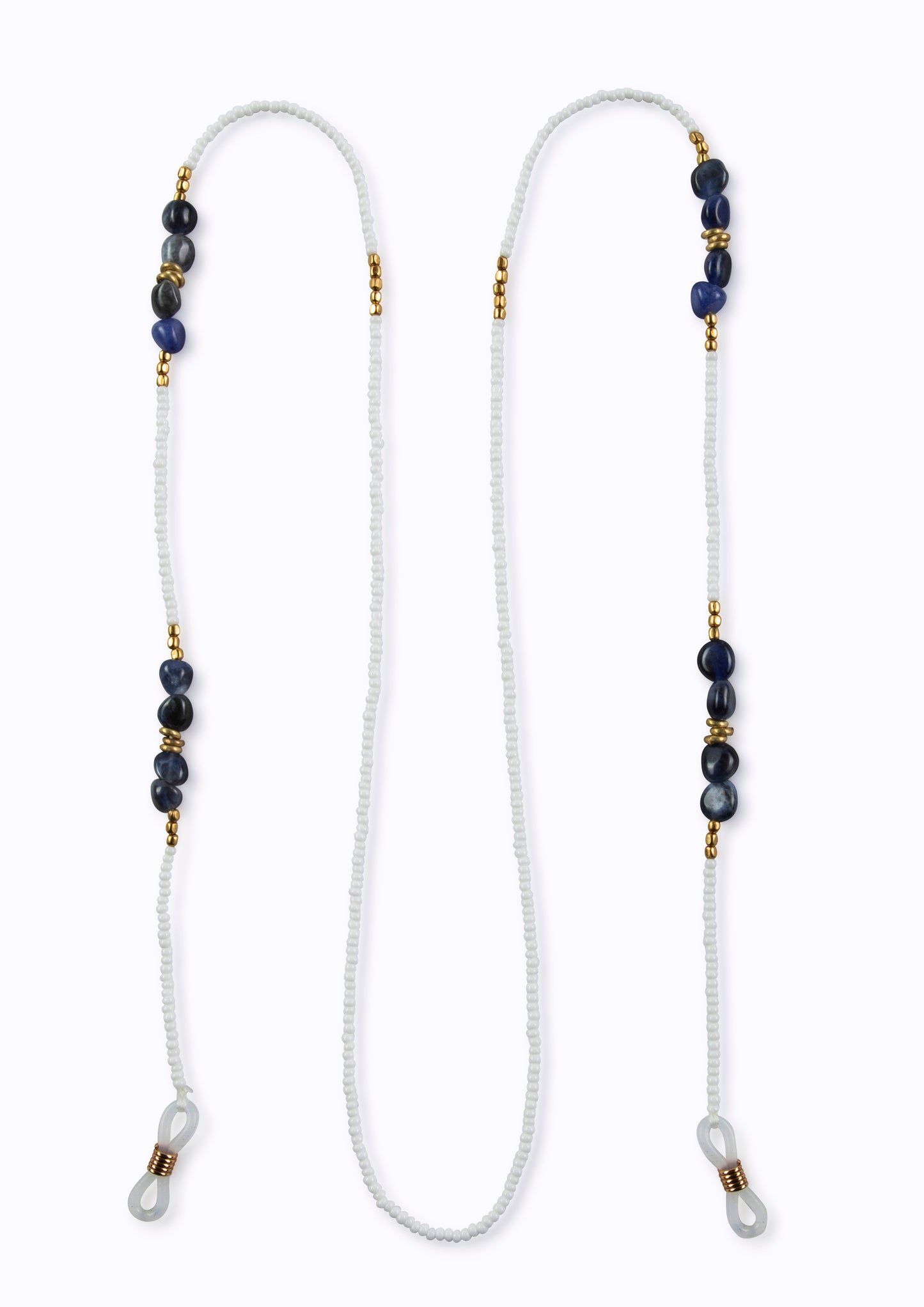 Island Sunglass Holder, Assorted Semi Precious Stones