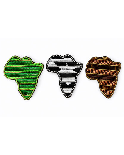 Leather Beaded Fridge Magnet
