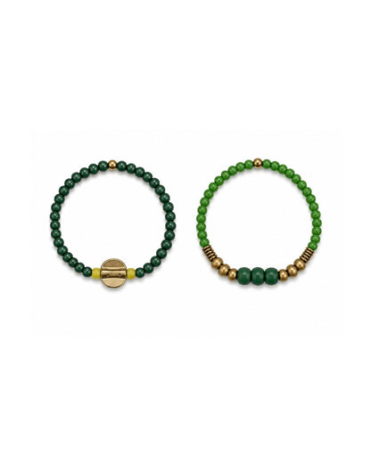 Trade Roots Juju Bracelet - Safari Green