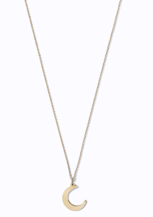 Half Moon Necklace:: Assorted Chains